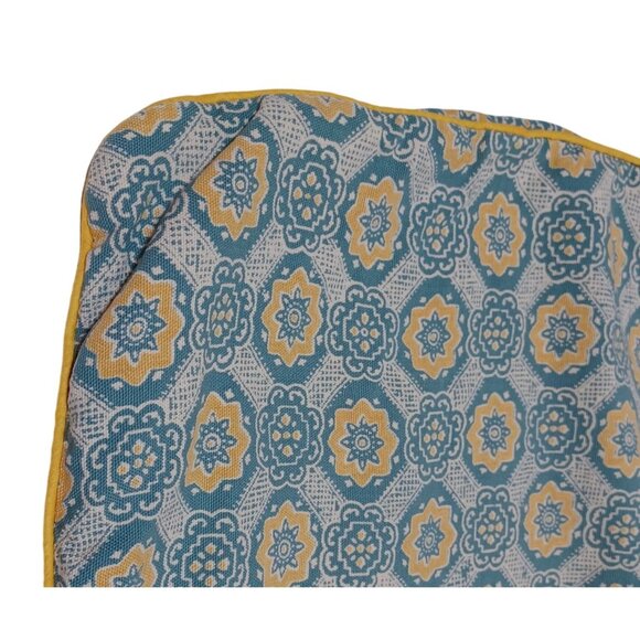 John Robshaw 100% Cotton Hand Block Printed Std Pillow Shams Global Boho Artisan - Picture 4 of 7